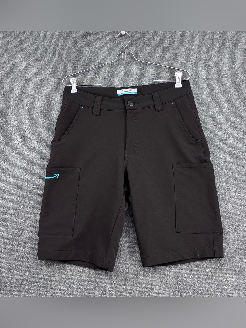 Amazon Black Workwear Cargo Shorts Men’s XS 10” Inseam